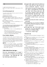 Preview for 20 page of Bosch BBH8 Series Instruction Manual