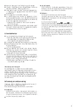 Preview for 21 page of Bosch BBH8 Series Instruction Manual