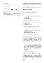 Preview for 25 page of Bosch BBH8 Series Instruction Manual