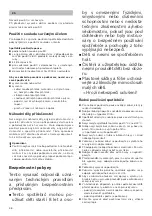 Preview for 38 page of Bosch BBH8 Series Instruction Manual