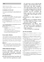 Preview for 17 page of Bosch BBHF2 Series Instruction Manual