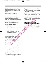 Preview for 72 page of Bosch BBHMOVE3 Instructions For Use Manual