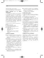 Preview for 49 page of Bosch bbhmove6 Instructions For Use Manual