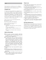 Preview for 5 page of Bosch BBHMOVE6N Instructions For Use Manual