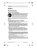 Preview for 8 page of Bosch BBQ fan Original Instructions Manual