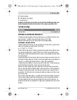 Preview for 97 page of Bosch BBQ fan Original Instructions Manual