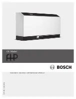 Предварительный просмотр 1 страницы Bosch BC Installation, Operation And Maintenance Manual