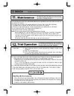 Preview for 16 page of Bosch BC2600RA Installation Manual