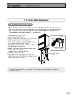 Предварительный просмотр 25 страницы Bosch BC2600RA Owner'S Manual