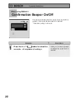 Preview for 20 page of Bosch BC3200RA Owner'S Manual