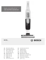 Preview for 1 page of Bosch BCH?5 Series Operating Instructions Manual