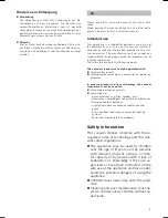 Preview for 4 page of Bosch BCH?5 Series Operating Instructions Manual