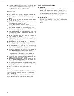 Preview for 5 page of Bosch BCH?5 Series Operating Instructions Manual