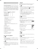 Preview for 43 page of Bosch BCH6 Series Operating Instructions Manual