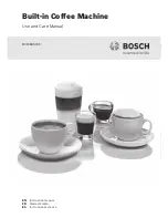 Bosch BCM8450UC Use And Care Manual preview