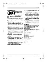 Preview for 41 page of Bosch BCS212 Original Instructions Manual