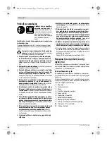 Preview for 44 page of Bosch BCS212 Original Instructions Manual