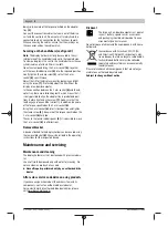 Preview for 11 page of Bosch BDS3210 Original Operating Instructions