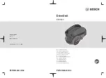 Bosch BDU3360 Original Operating Instructions preview