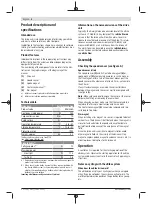 Preview for 8 page of Bosch BDU3360 Original Operating Instructions