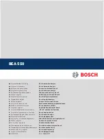 Предварительный просмотр 1 страницы Bosch BEA 550 Original Instructions Manual