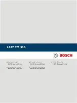 Bosch BEA 750 Assembly Instructions Manual preview