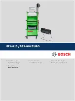 Bosch BEA 810 Product Description preview