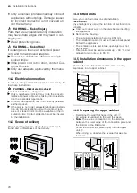 Предварительный просмотр 20 страницы Bosch BEL520MS0K User Manual And Installation Instructions