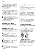 Предварительный просмотр 4 страницы Bosch BEL550M.0 User Manual And Installation Instructions