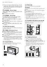 Предварительный просмотр 20 страницы Bosch BEL550M.0 User Manual And Installation Instructions