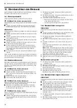 Предварительный просмотр 38 страницы Bosch BEL554MS0 User Manual And Installation Instructions