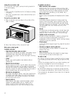 Предварительный просмотр 12 страницы Bosch Benchmark 800 Series Use And Care Manual