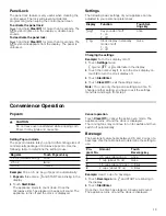 Предварительный просмотр 19 страницы Bosch Benchmark 800 Series Use And Care Manual