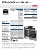 Bosch Benchmark HBLP451LUC Specifications preview