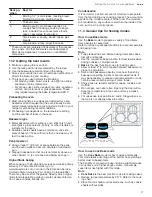 Preview for 27 page of Bosch Benchmark HBLP451LUC Use And Care Manual