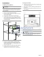 Preview for 7 page of Bosch Benchmark HSLP451UC Installation Manual