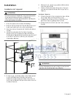 Preview for 15 page of Bosch Benchmark HSLP451UC Installation Manual