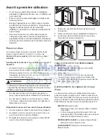 Preview for 43 page of Bosch Benchmark HSLP451UC Use And Care Manua