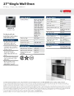 Предварительный просмотр 1 страницы Bosch Benchmark Series NETP066SUC Brochure & Specs