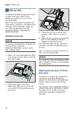 Preview for 20 page of Bosch Benchmark SHEM78ZH5N/20 Operating Instructions Manual