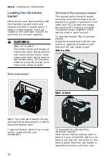 Preview for 26 page of Bosch Benchmark SHEM78ZH5N/20 Operating Instructions Manual