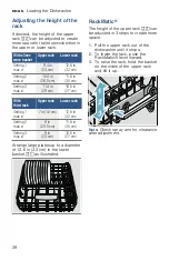 Preview for 28 page of Bosch Benchmark SHEM78ZH5N/20 Operating Instructions Manual