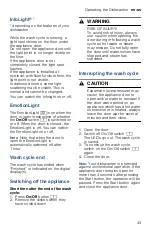 Preview for 43 page of Bosch Benchmark SHEM78ZH5N/20 Operating Instructions Manual