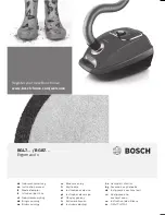 Bosch BGB7330 Instruction Manual preview