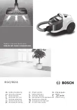 Bosch BGC Instruction Manual preview