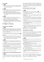 Предварительный просмотр 62 страницы Bosch BGC41 Series Instruction Manual