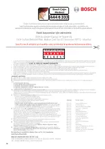 Предварительный просмотр 56 страницы Bosch BGL 35MOV25 Instruction Manual