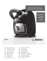 Preview for 1 page of Bosch BGL4 Series Operating Instructions Manual