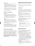 Preview for 4 page of Bosch BGL4 Series Operating Instructions Manual