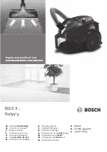 Bosch BGS?3 series Instruction Manual preview